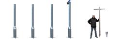 Kit 4 colonnes ALCIONE® P2 de 3m + 1 Ventilateur F2/3/B = 1 HSB + 1 ADAF2HS OFFERTS