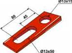 Cale de correction d'angle 2°