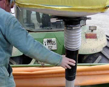 Vanne à glissière RAIMO pour Big Bag